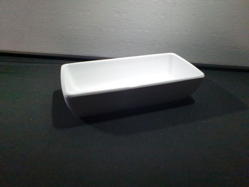 Schaaltje 20x10x4,5cm - Melanie wit RH 